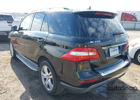 2014 Mercedes-Benz Ml 350 from USA, damaged, VIN 4JGDA5JB2EA316914